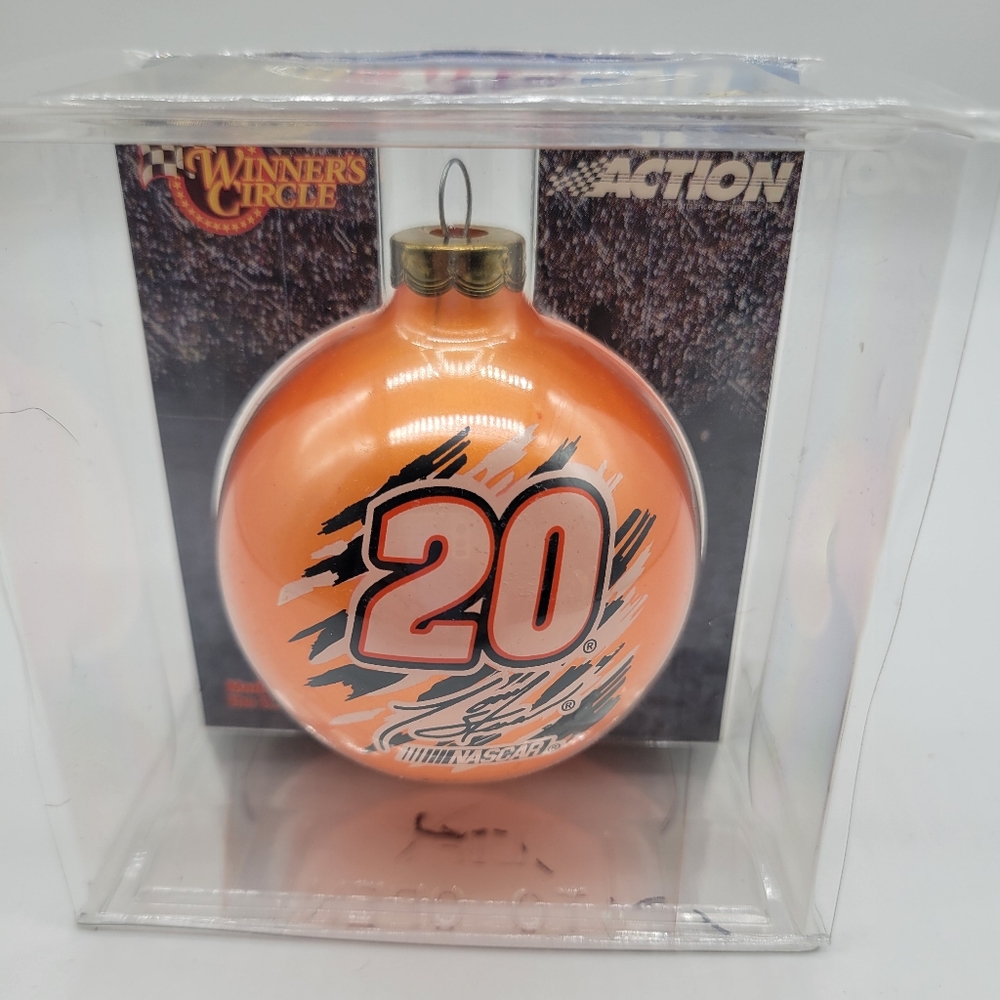 Winners Circle Nascar Tony Stewart Christmas Ornament  Vintage 2001